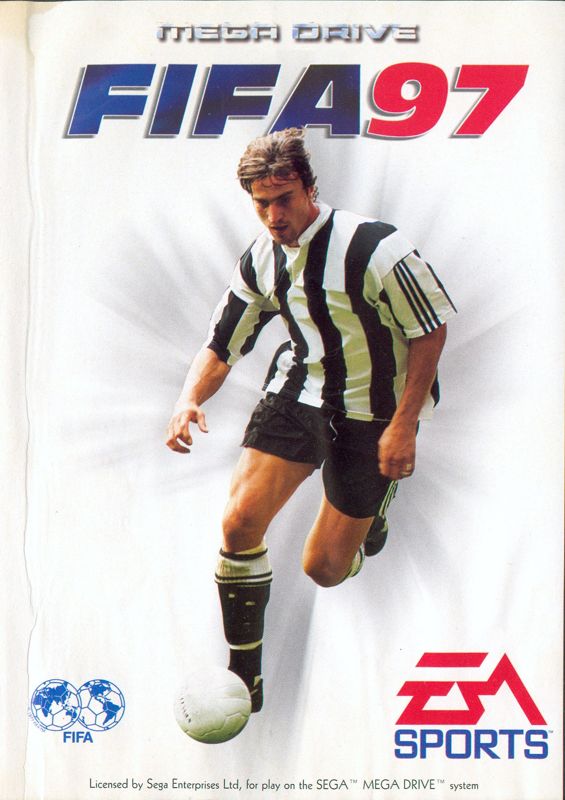 FIFA Soccer 97 Gold box art for Sega Genesis